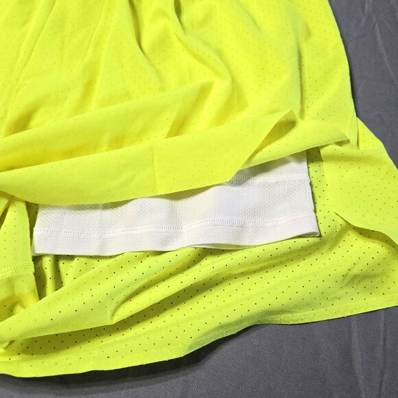 Lululemon Sz Small Women Neon Hotty Hot Low Rise Lined 4" Shorts - Picture 2 of 6